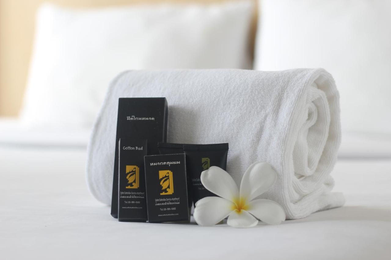 Bansabai Sabaidee Service Apartment Bangkok Bagian luar foto